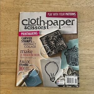 Cloth Paper Scissors Magazine May/June 2014